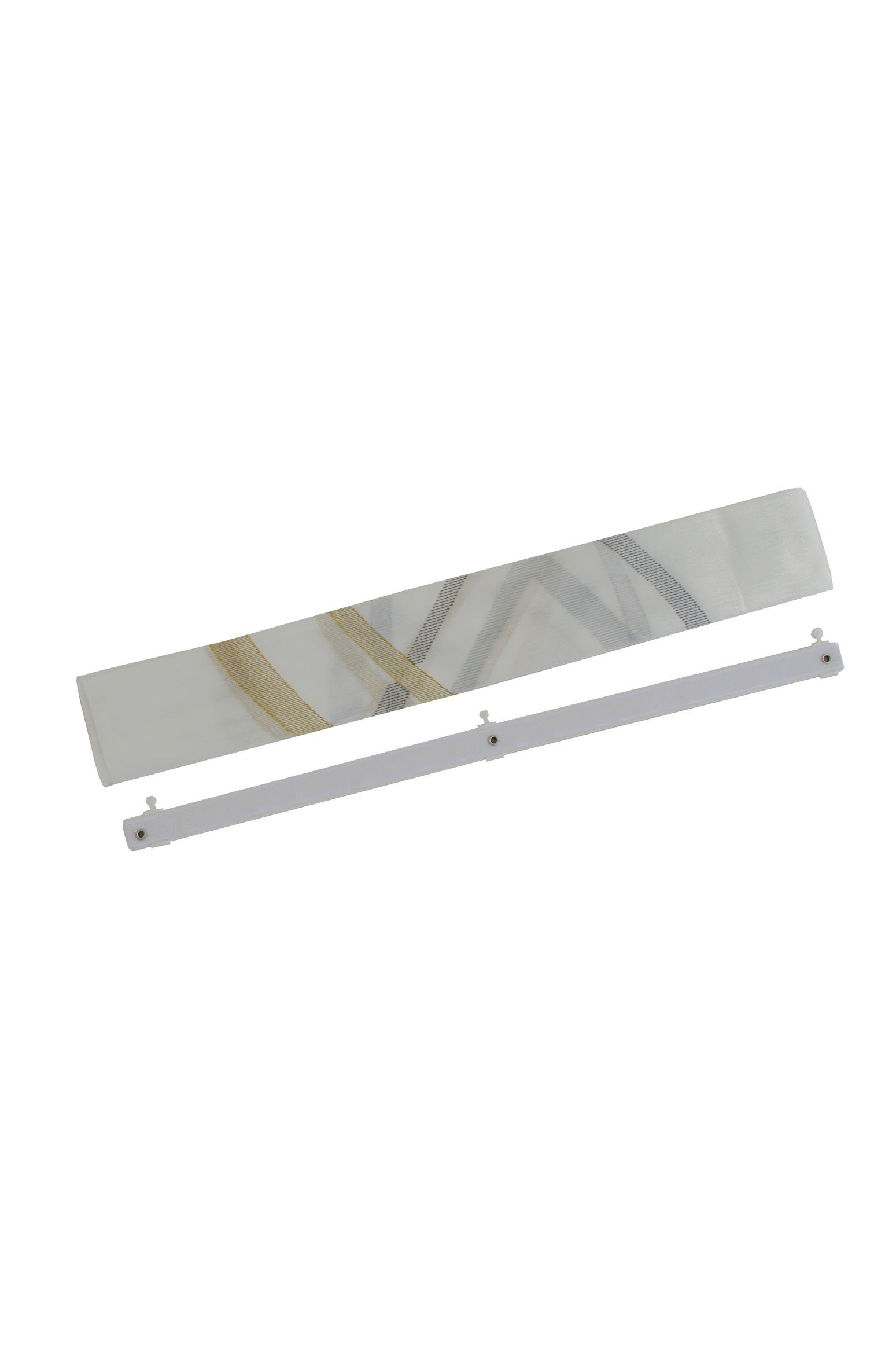 HOMING Schiebegardine Daike (1 St), Klettband, transparent, Schiebevorhang Daike