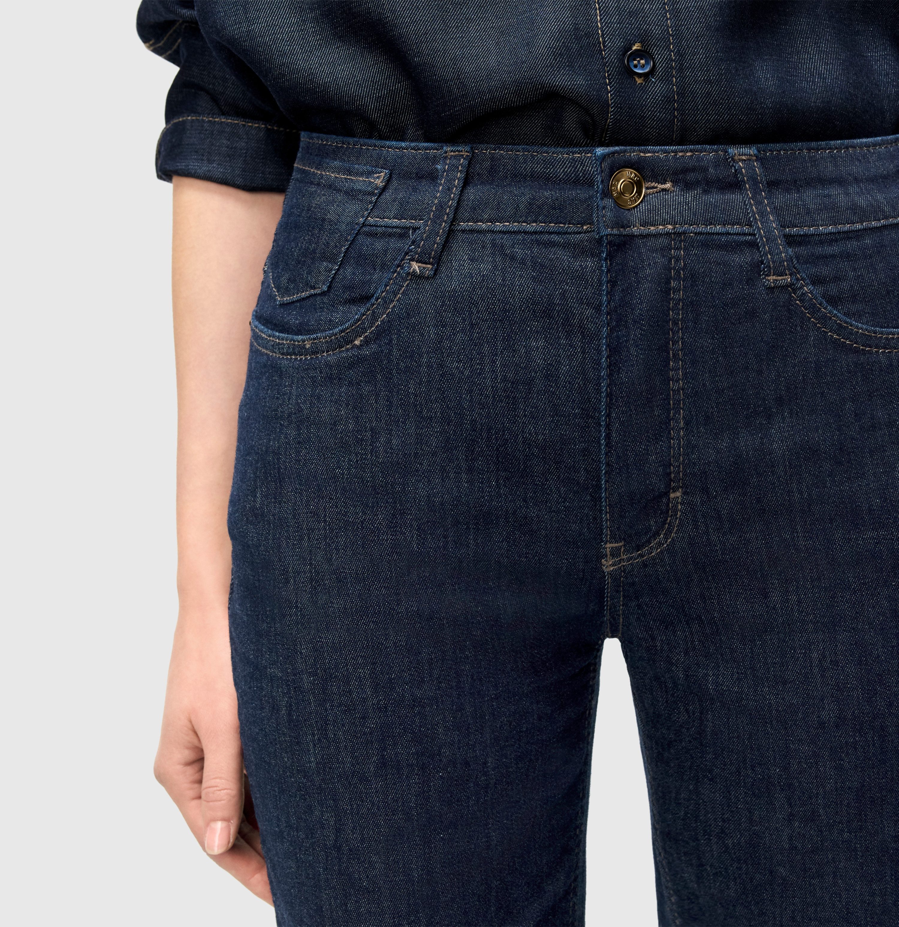 MAC Bootcut-Jeans LAURA Figurformende Denim-Qualität – Bild 5 von 5