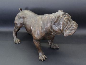 AFG Tierfigur Bronze Figur Skulptur französische Bulldogge