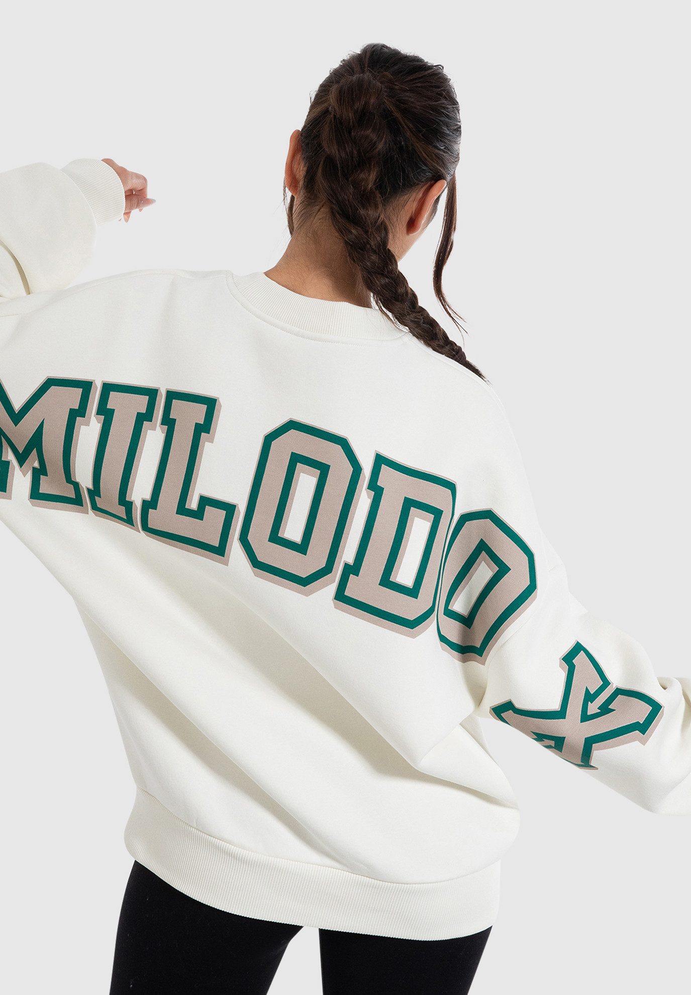 Smilodox Sweatshirt Brail, Oversize Langarmshirt mit günstig online kaufen