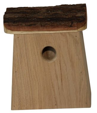 Dehner Nistkasten Birga, Kiefernholz, ca. 16 x 32.5 x 20.5 cm, Natürliches Kiefernholz, sichere Befestigung, leicht zu reinigen