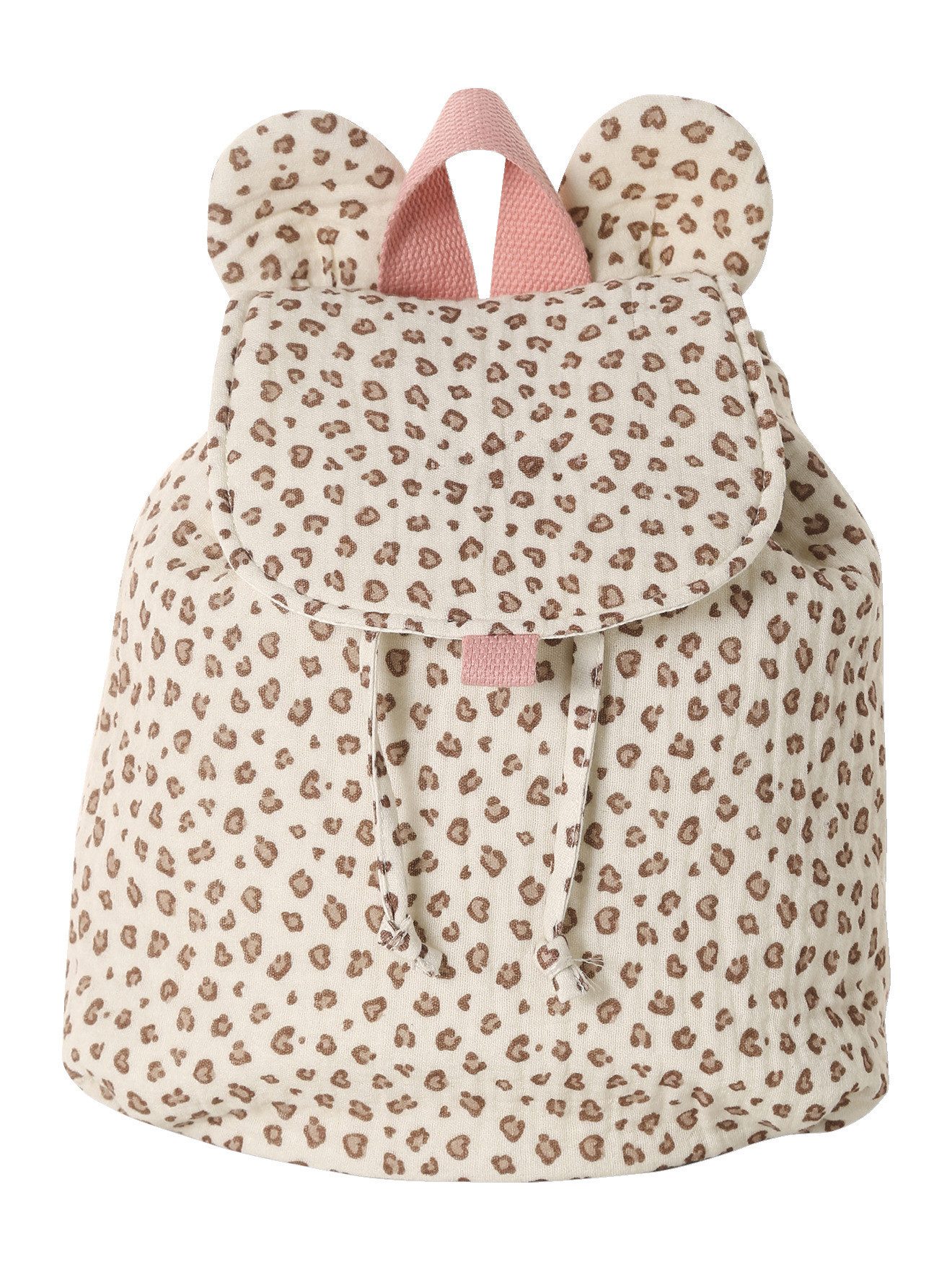 vertbaudet Rucksack Kinder Kita-Rucksack aus Musselin mit Ohren