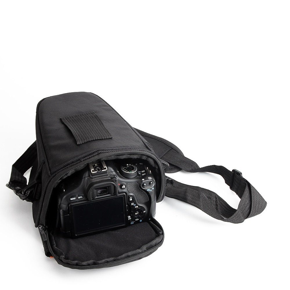 K-S-Trade Kameratasche, Kameratasche Fototasche Schultertasche  Umhängetasche kompatibel mit Nikon D3400 Colt für Systemkameras Schutzhülle  bag Zubehörtasche Gürteltasche schwarz online kaufen | OTTO