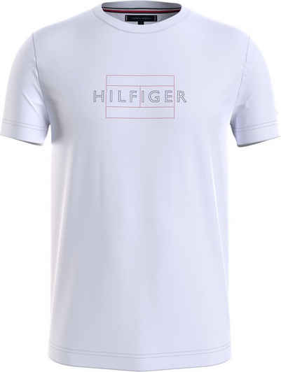Tommy Hilfiger T-Shirt »LINEAR FLAG TEE«