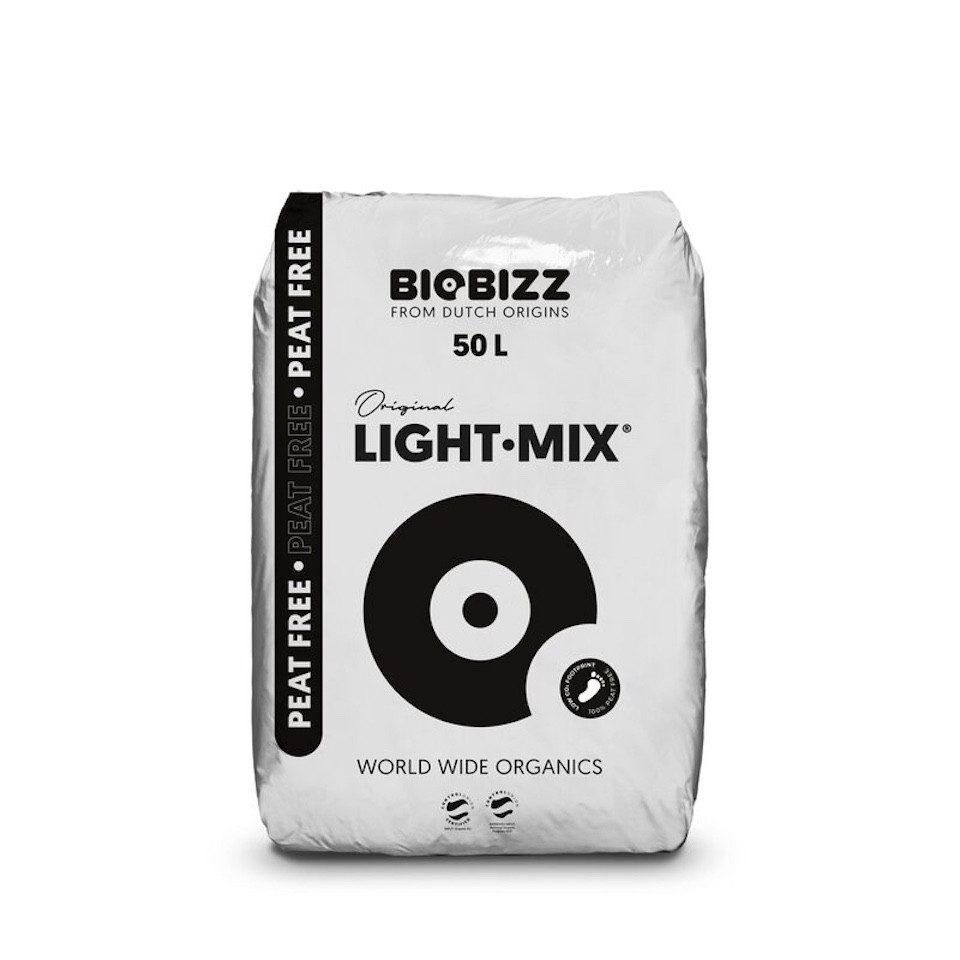 Biobizz Pflanzerde BioBizz Light Mix Peat Free 50L, mit Organisch vorgedüngt