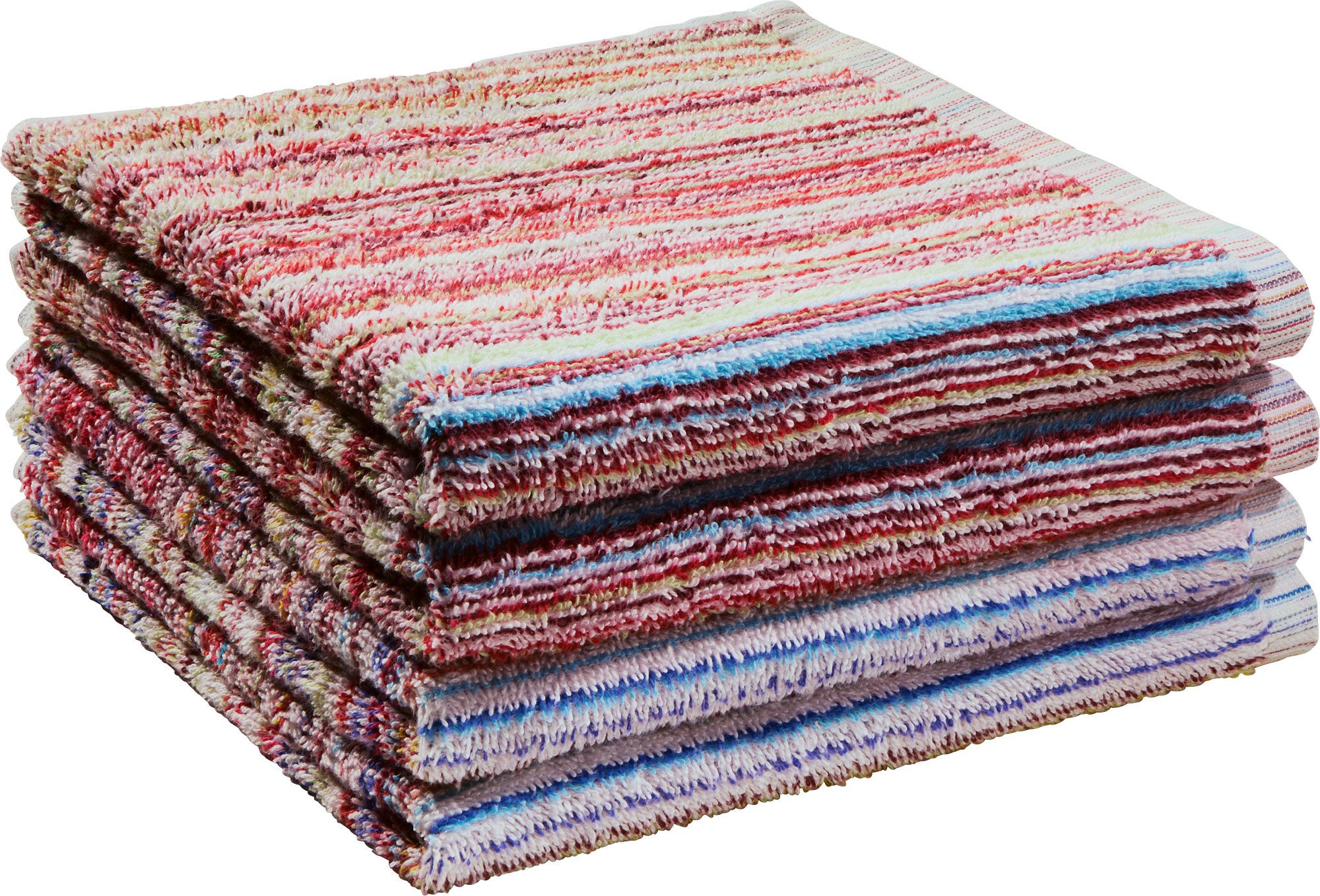 REDBEST Geschirrtuch Frottier-Geschirrtuch 4er-Pack, Baumwolle Streifen günstig online kaufen