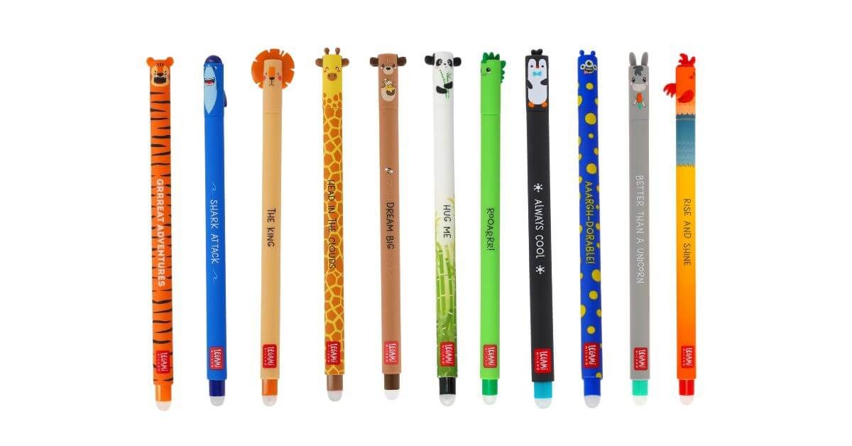 Legami Gelschreiber Legami Bundle - Set mit 11 löschbaren Gelstiften