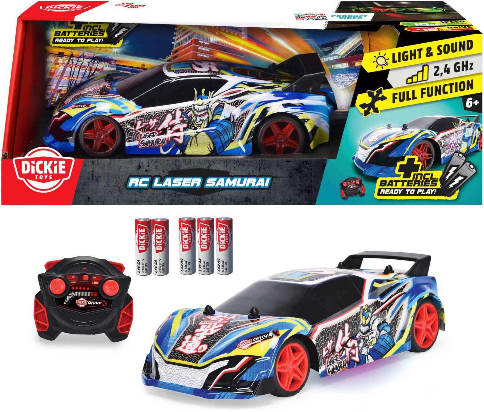 RC-Auto RC Laser Samurai, RTR