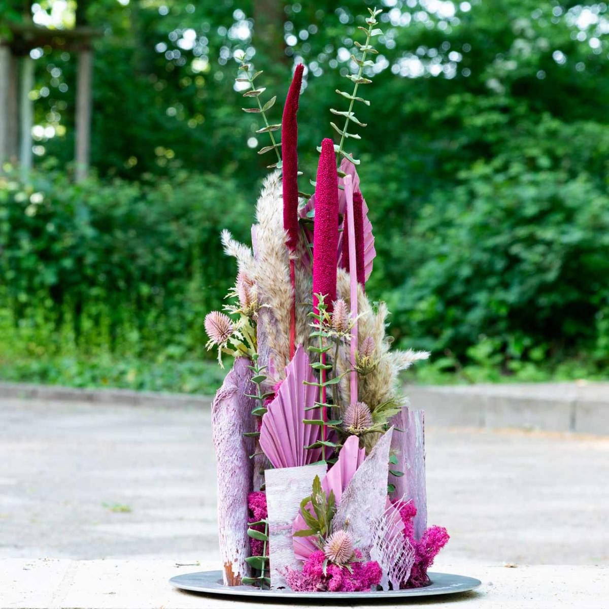 Trockenblume Dekorativer Maiskolben am Stiel für günstig online kaufen