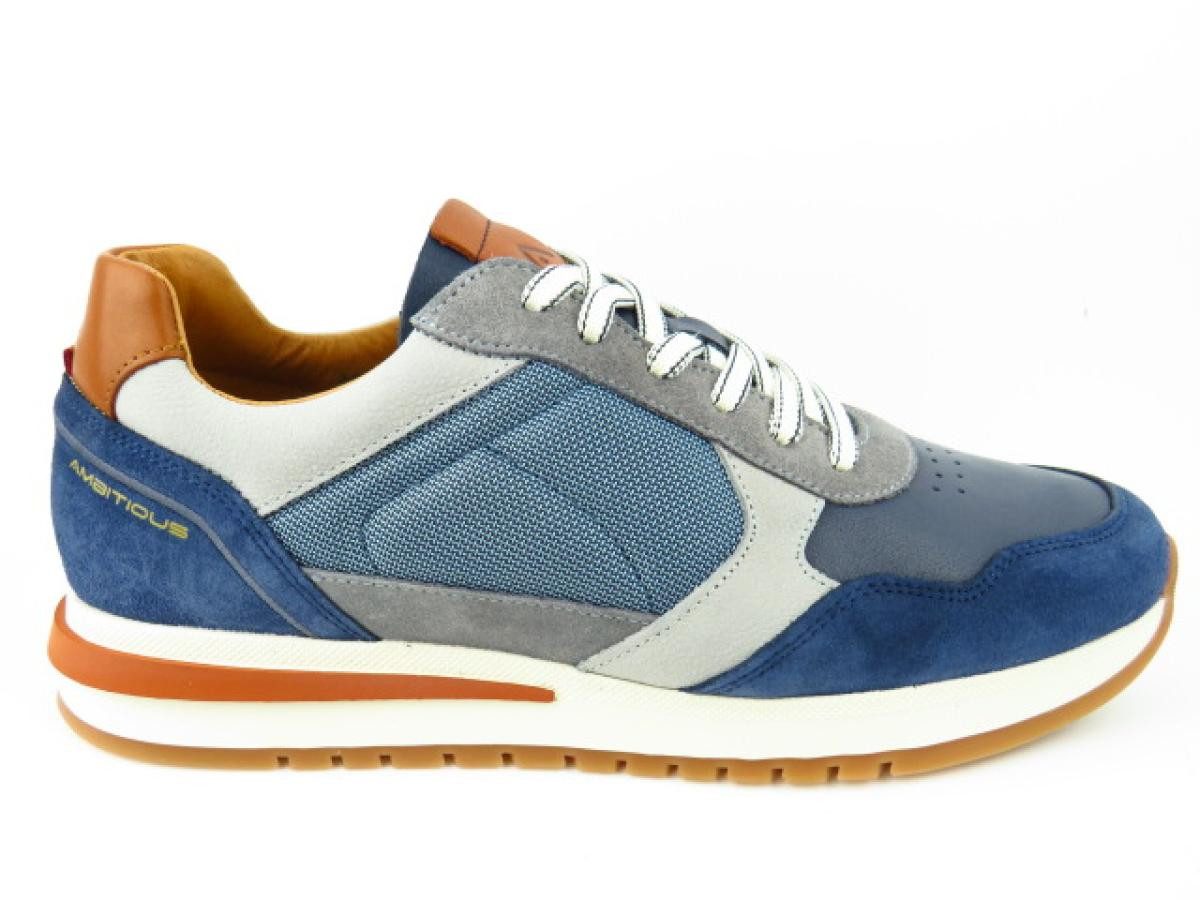Ambitious blue combi Sneaker