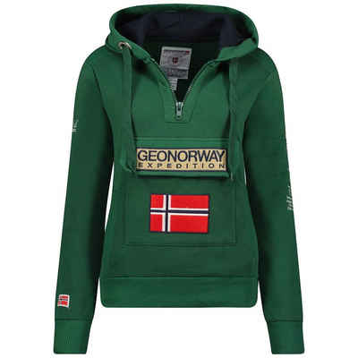 Geographical Norway Kapuzensweatjacke Damen Hoodie brgymclass (1-tlg) Mit kapuze