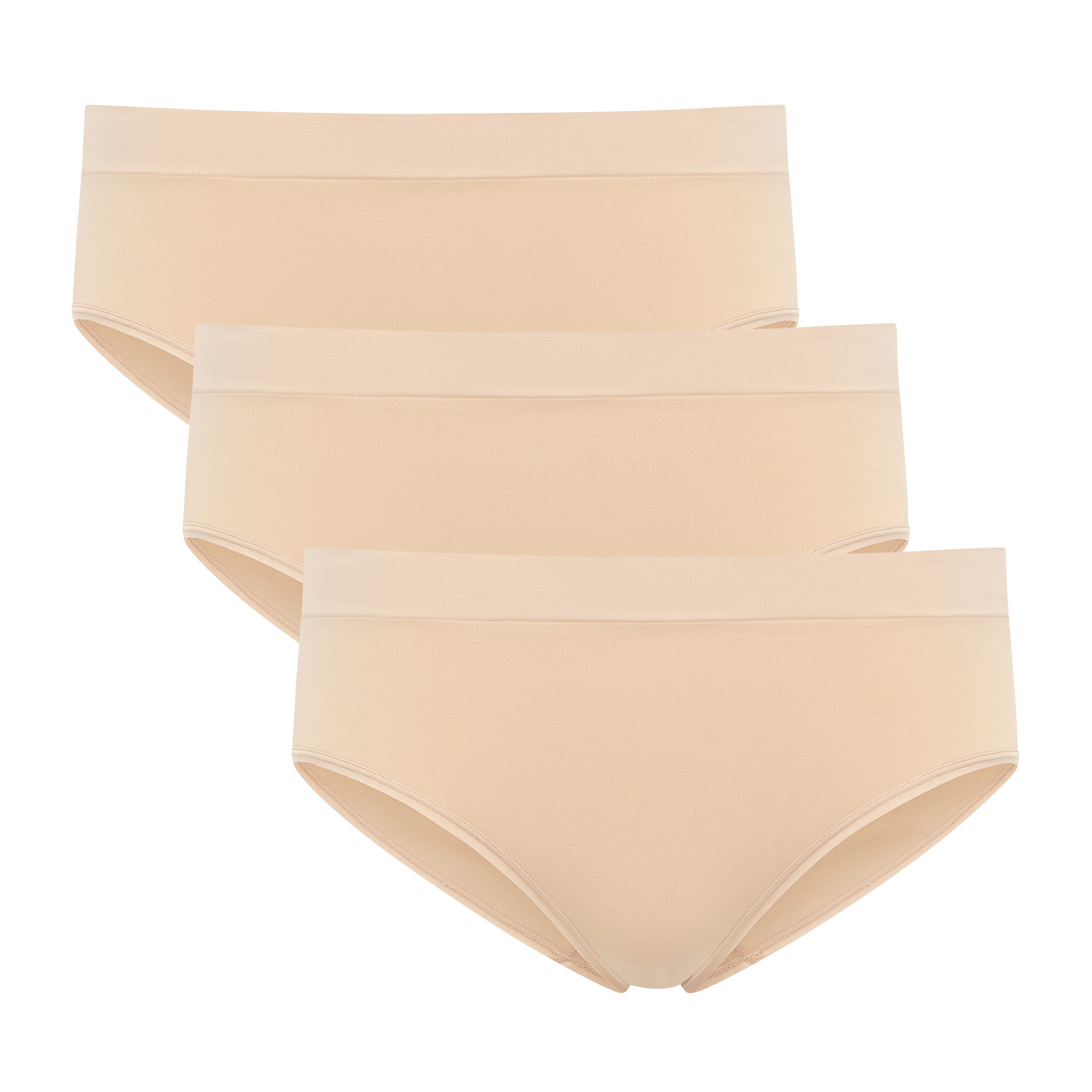 Jockey Hüftpanty Seamfree Core (3er Pack) hoch geschnitten, atmungsaktiv, ohne Seitennähte