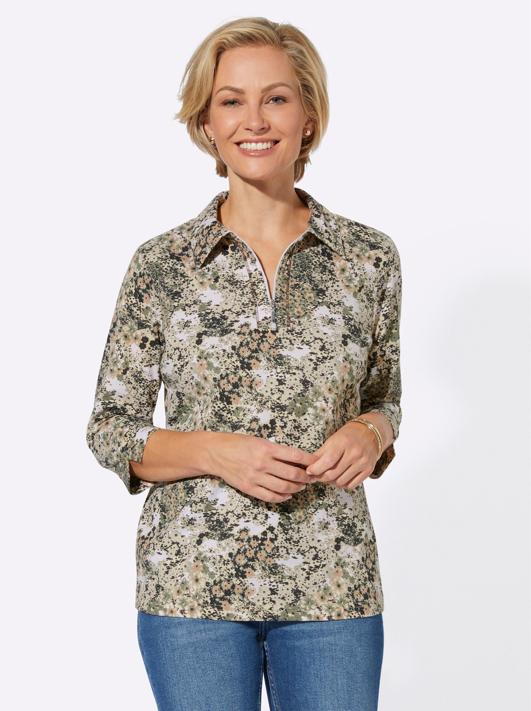 Casual Looks Poloshirt "Poloshirt", (1 tlg.) günstig online kaufen