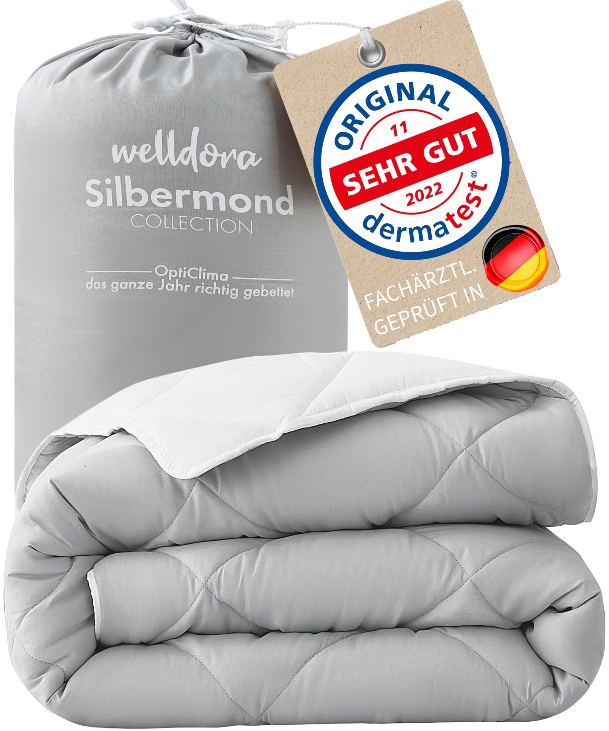 Welldora Microfaserbettdecke, Allergiker Bettdecke, Ganzjahresdecke für günstig online kaufen