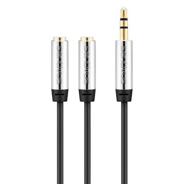 sentivus Sentivus AU100 Premium Audio Klinken Y-Splitter-Kabel (3,5mm Stecker Audio-Kabel