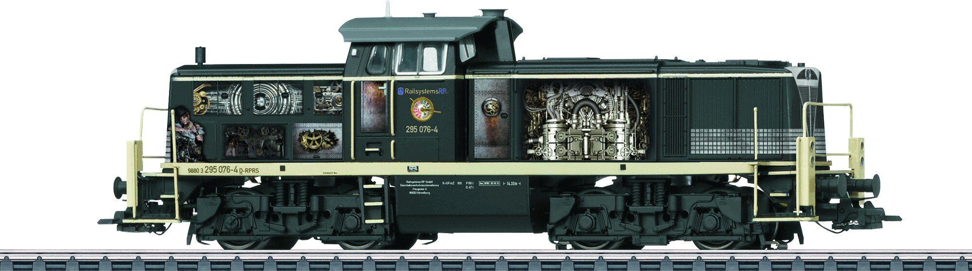 Märklin Diesellokomotive Märklin 39901 H0 Diesellokomotive BR 295 der Railsystem RP I+S limitie