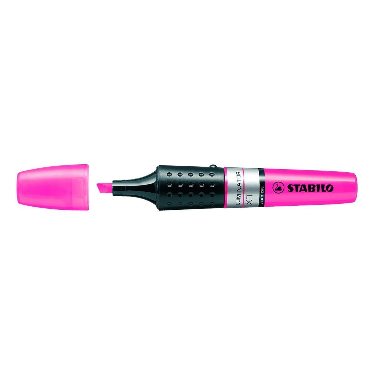 STABILO Marker Luminator®, (1-tlg), langlebiger Textmarker pink