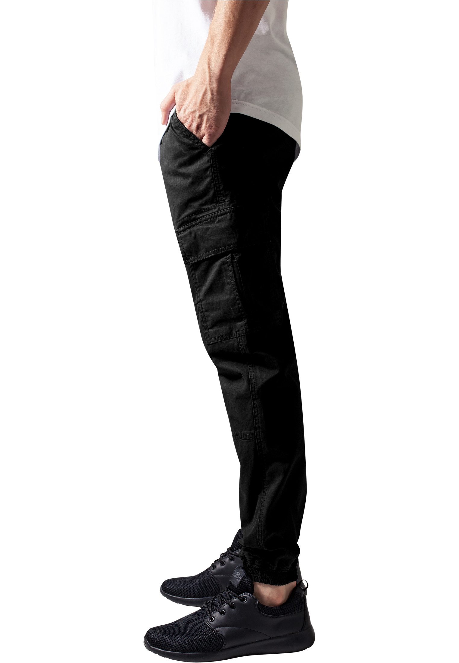 URBAN CLASSICS Cargohose Hose Urban-Classics Washed Cargo Twill Jogging