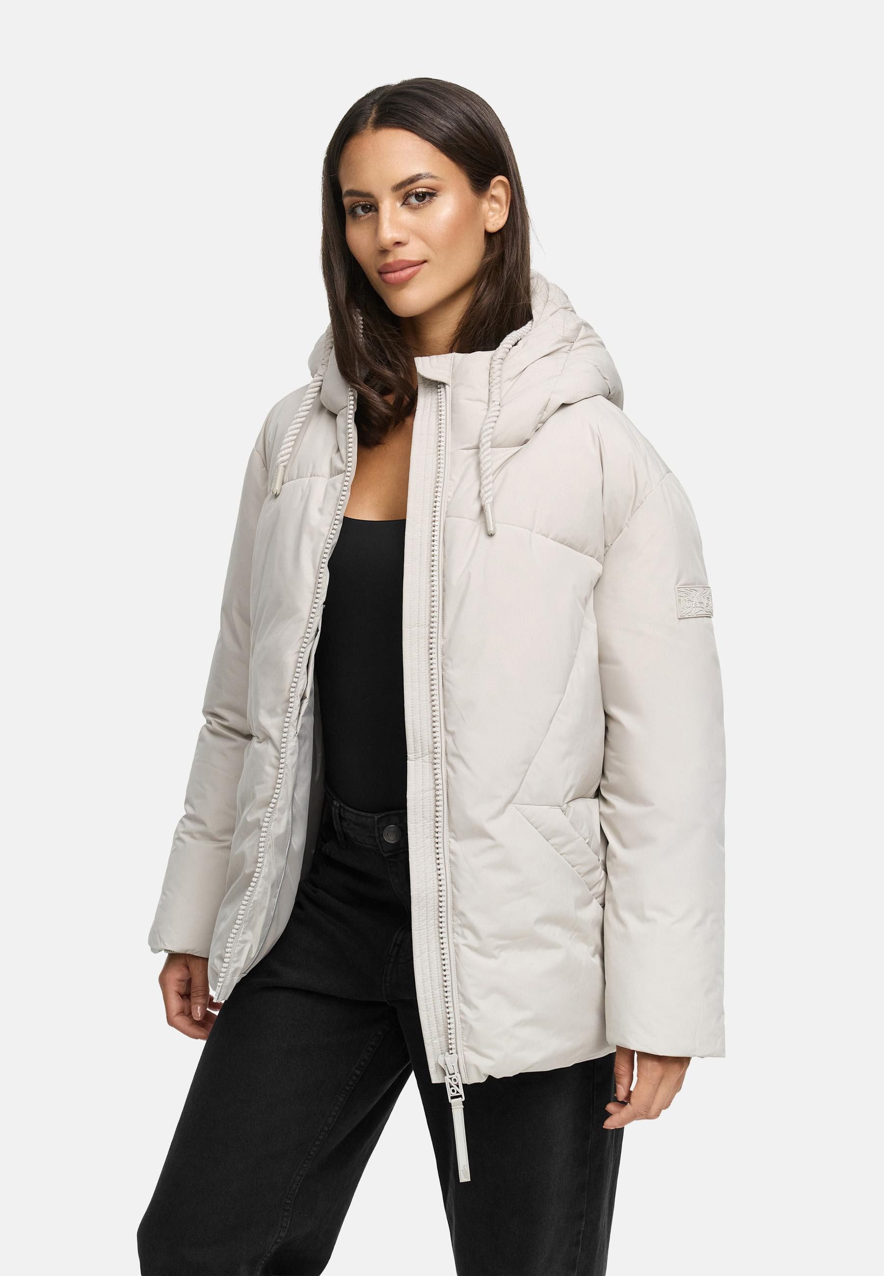 Navahoo Steppjacke Pastellzauber 14 Winterjacke mit Kapuze