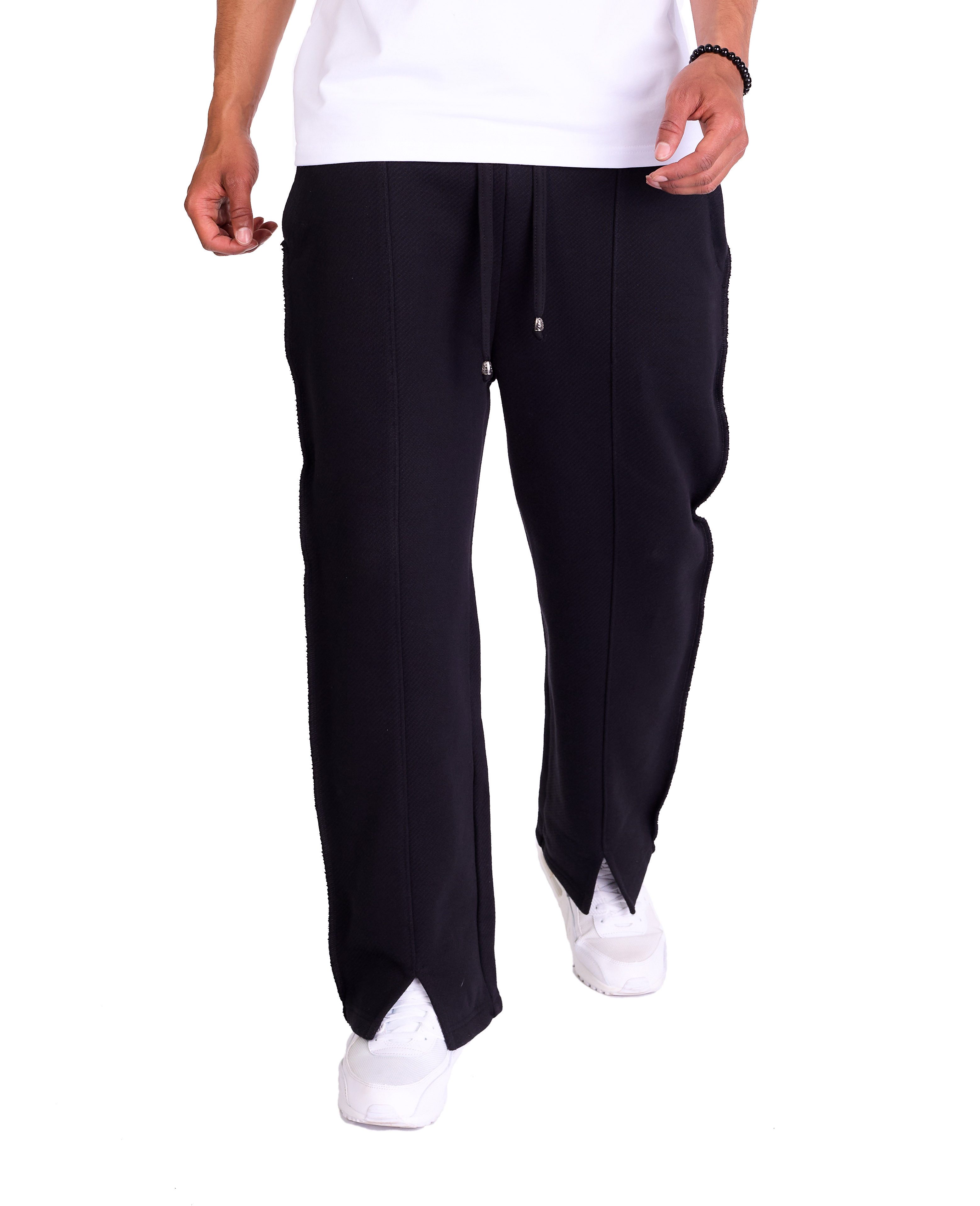 KINGZ Sweatpants Herren Baggy Sweatpant mit Bestickung