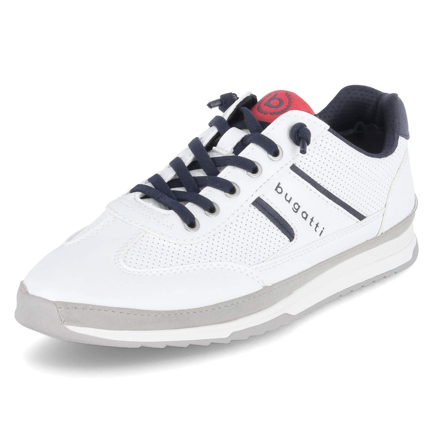 bugatti Bugatti - male - 321A3A015050-2012 - Synthetik - weiss Schnürschuh günstig online kaufen