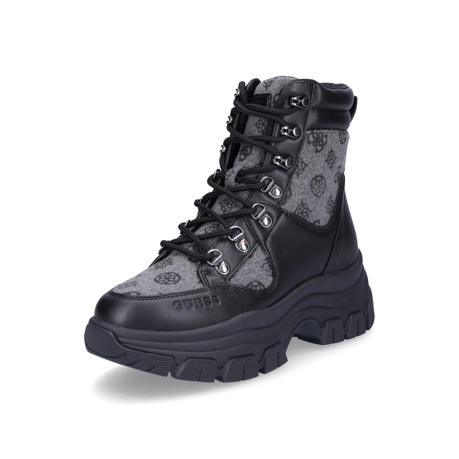 Guess Guess Damen Schnürboot Bliza schwarz Schnürboots