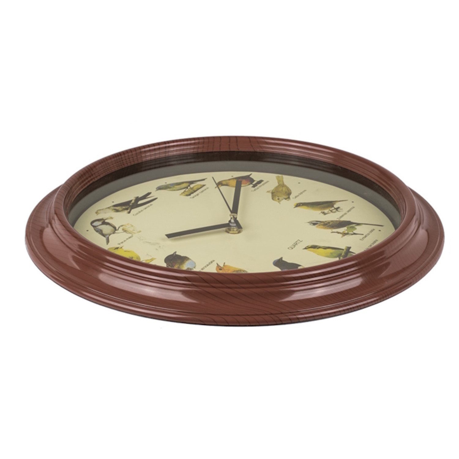 Out of the Blue Wanduhr Wanduhr aus MDF mit Vogelstimmen günstig online kaufen