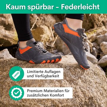 Freiluftkind Das Original – Kokoda rutschfeste Barfußschuhe Sneaker Schnellverschluss