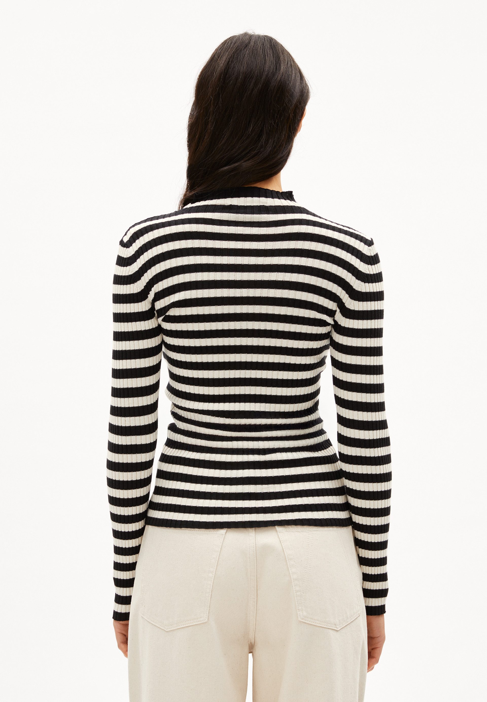 Armedangels Strickpullover ALAANIA STRIPED Fitted