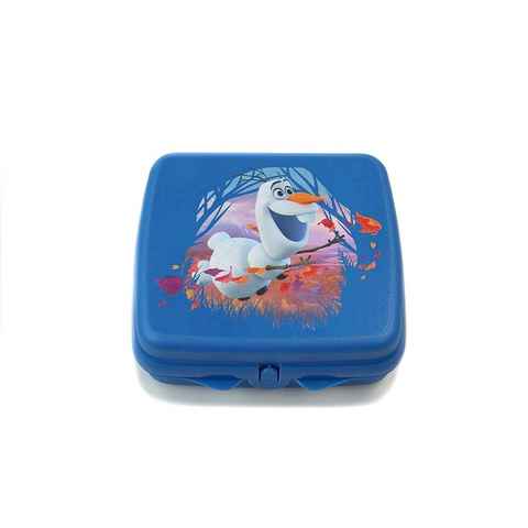 TUPPERWARE Lunchbox To Go Sandwich-Box blau Disney "Frozen" "Olaf"