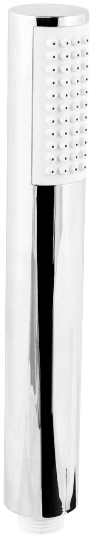 CORNAT Handbrause Anti-Kalk - 60 x 32 mm Kopf-Größe - verchromt - 1 Strahlart, Wasserspareinsatz / Brausekopf Dusche & Badewanne