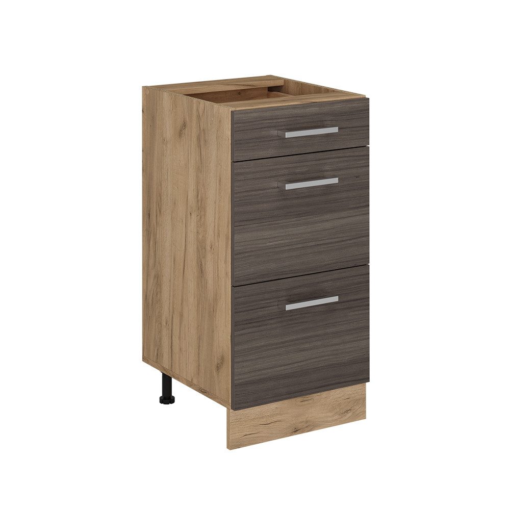 Vicco Unterschrank R-Line, Edelgrau/Goldkraft Eiche, 40 günstig online kaufen