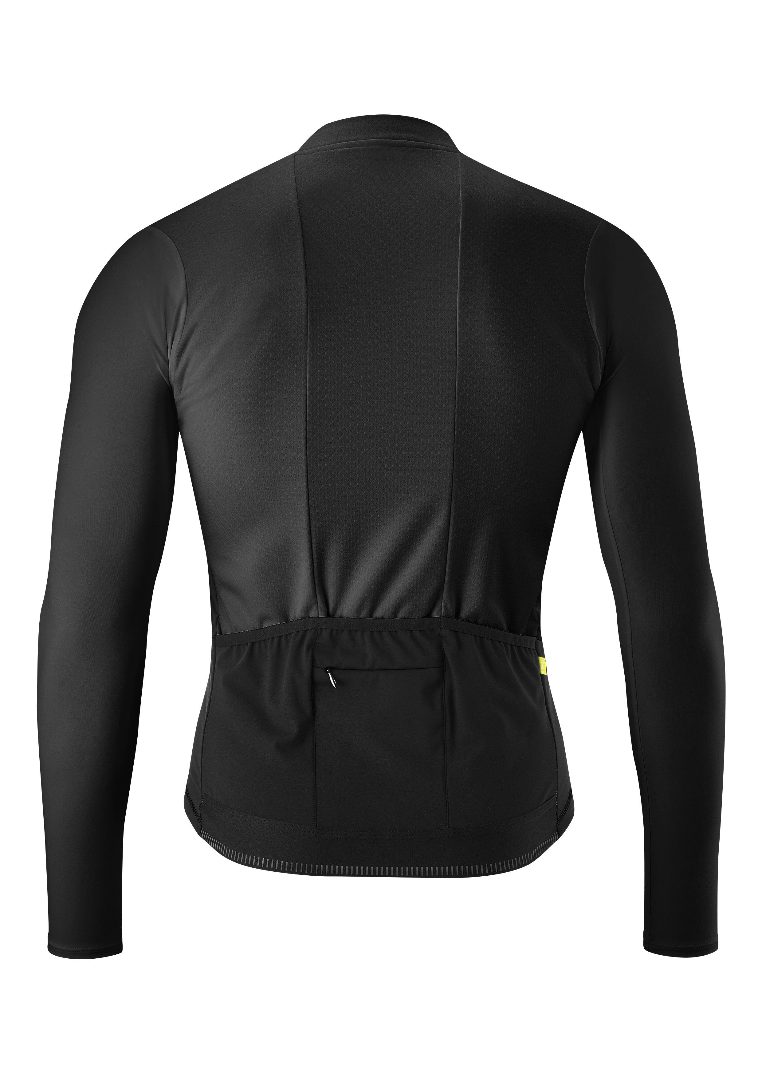 Gonso Radtrikot SITIVO Jersey Longsleeve M Herren Fahrradtrikot langarm, Full-Zip Trikot mit Rückentasche