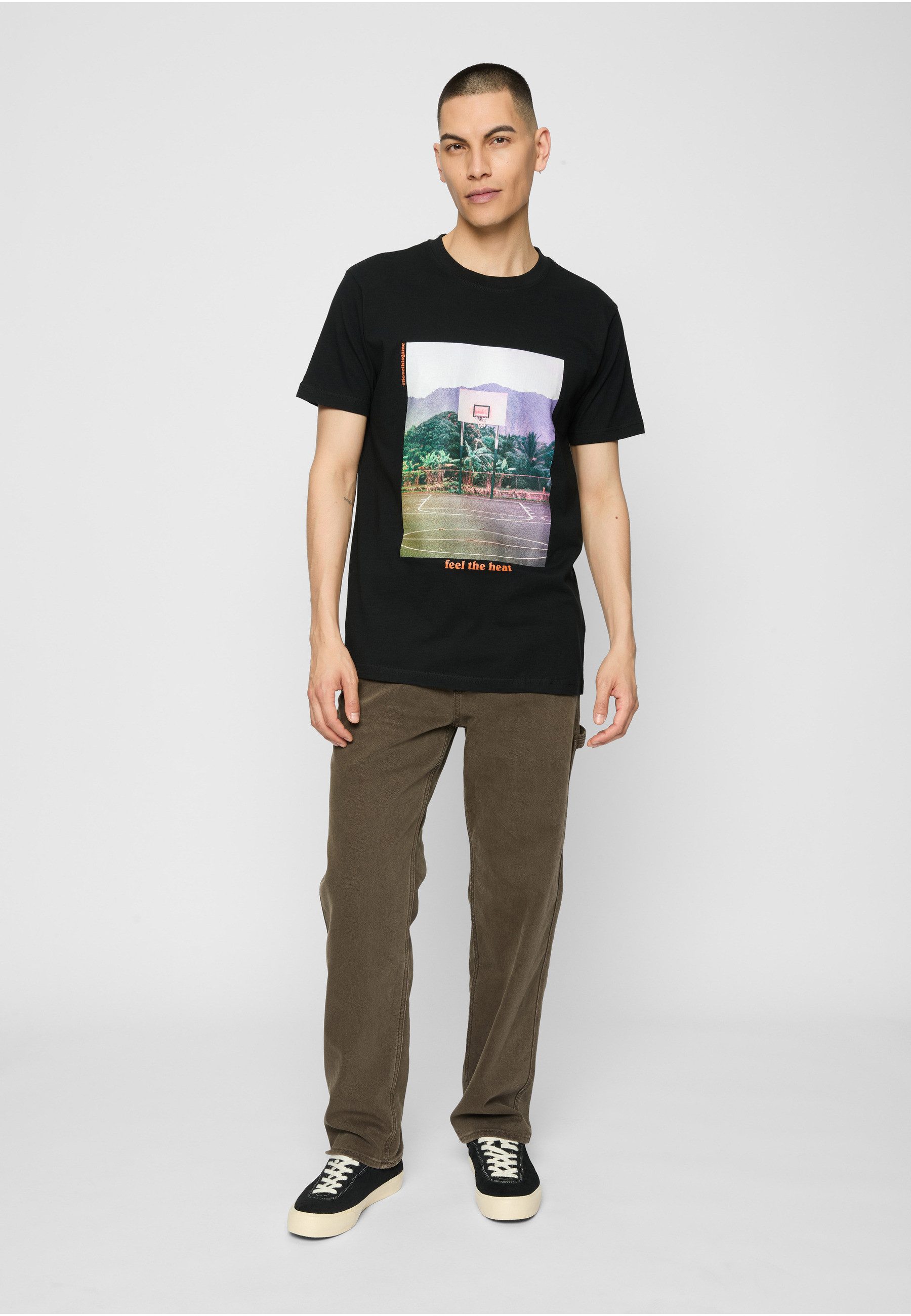 MisterTee T-Shirt MisterTee Accessoires Feel the Heat (1-tlg)