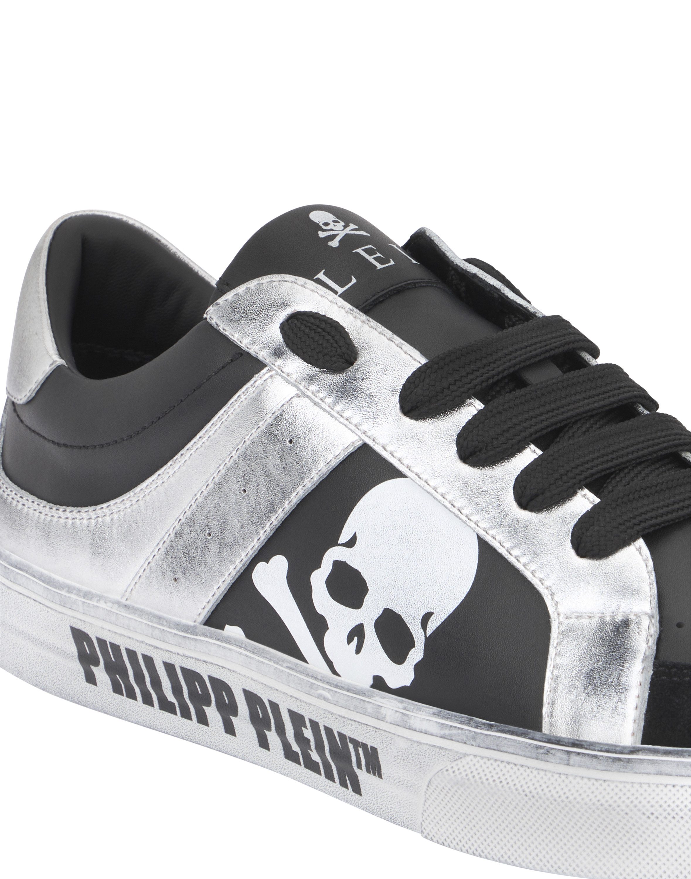 PHILIPP PLEIN Low-Top Leather Sneakers Retrokickz TM Sneaker günstig online kaufen