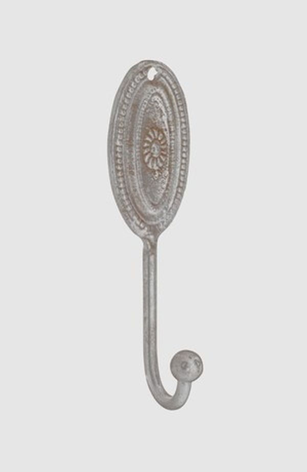MarieAnn No.25 Wandhaken Wandhaken Gusseisen Vintage Antik Weiß Garderobenhaken Haken, Dekorativ