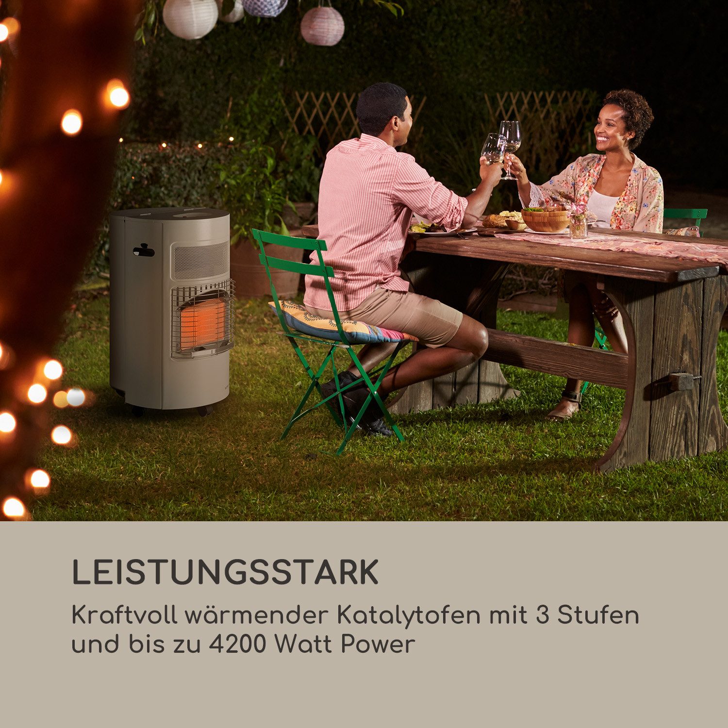 blumfeldt Heizstrahler Bonaparte, 4200 W