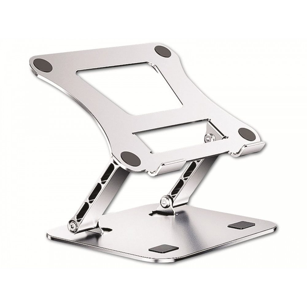 Intertechno Inter-Tech NBS-300 Notebookständer Aluminium höhenverstellbar Computer-Kabel, Höhenverstellbar für besten Komfort