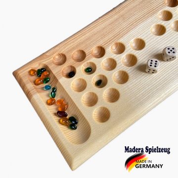 Madera Spielzeuge Spielesammlung, Würfel und Taktik Spiel Meisterdieb Brettspiel, Made in Germany