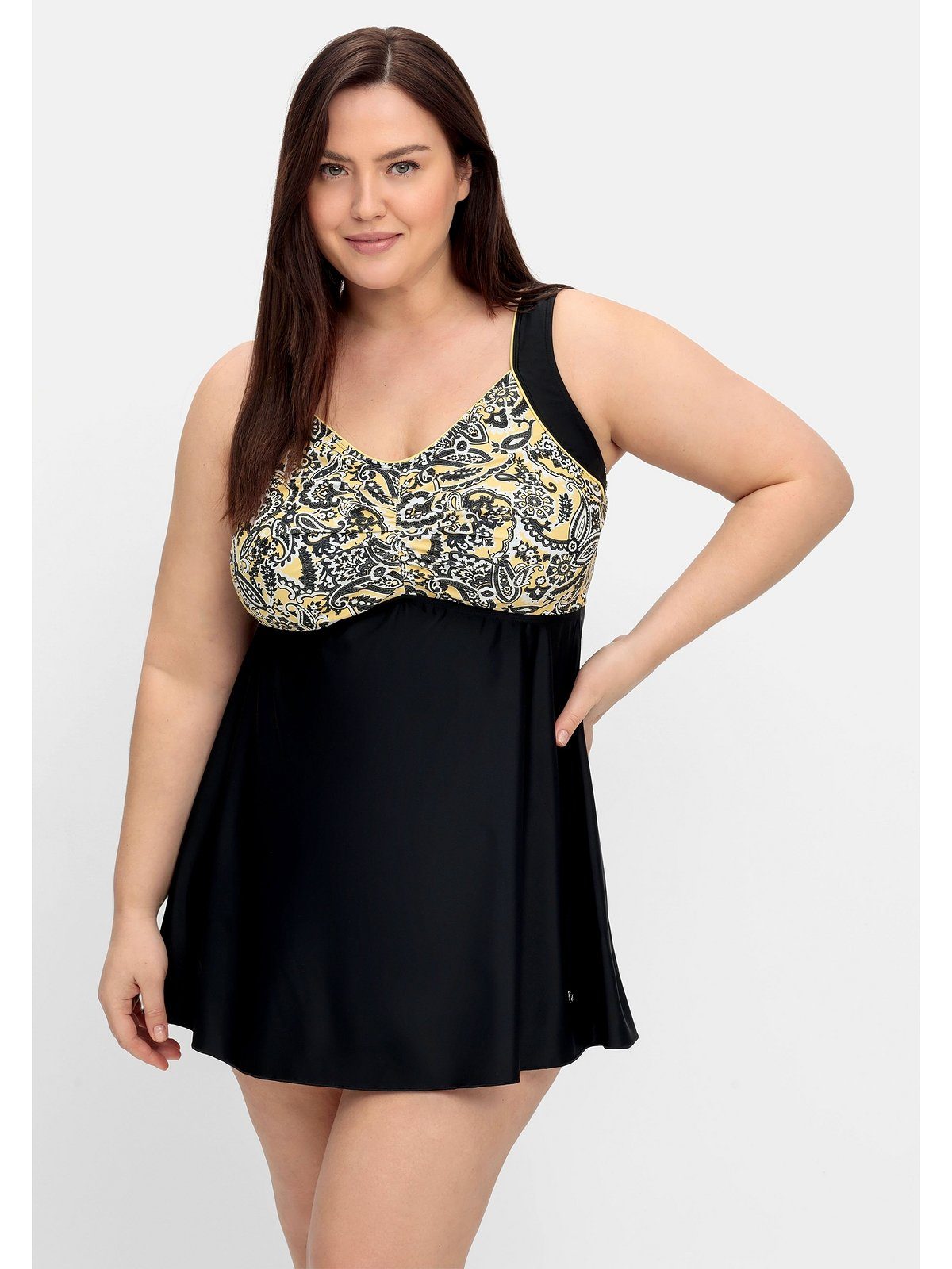 Sheego Tankini »TankiniSet« zweiteilig, mit Paisleymuster