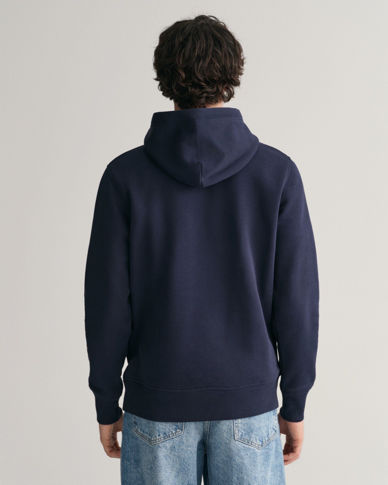 ARCHIVE HOODIE EVENING SHIELD Gant MEDIUM BLUE Hoodie REG