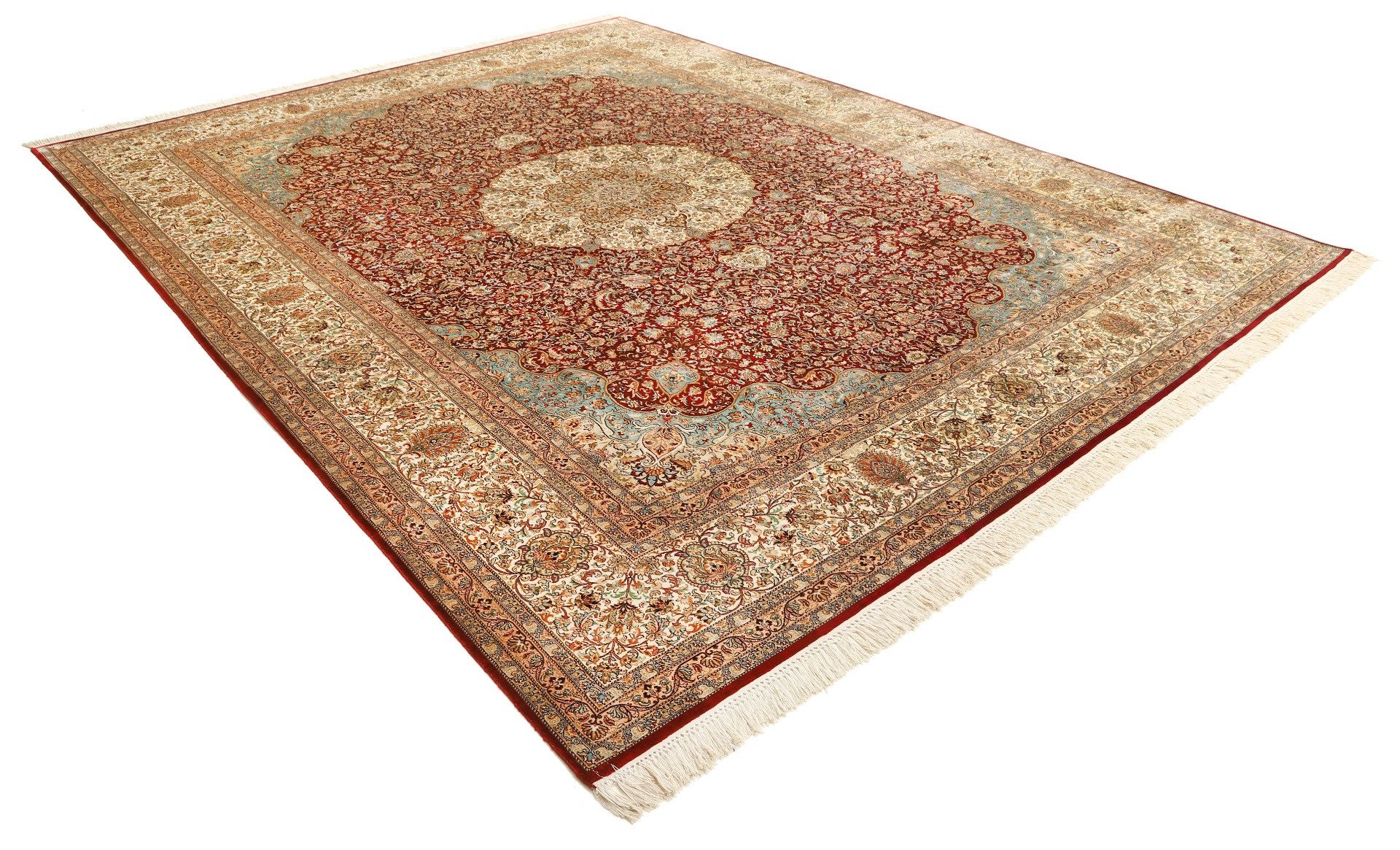 Carpet Avenue Teppich Kaschmir Seide 360x278, Rechteck, Höhe: 7 mm