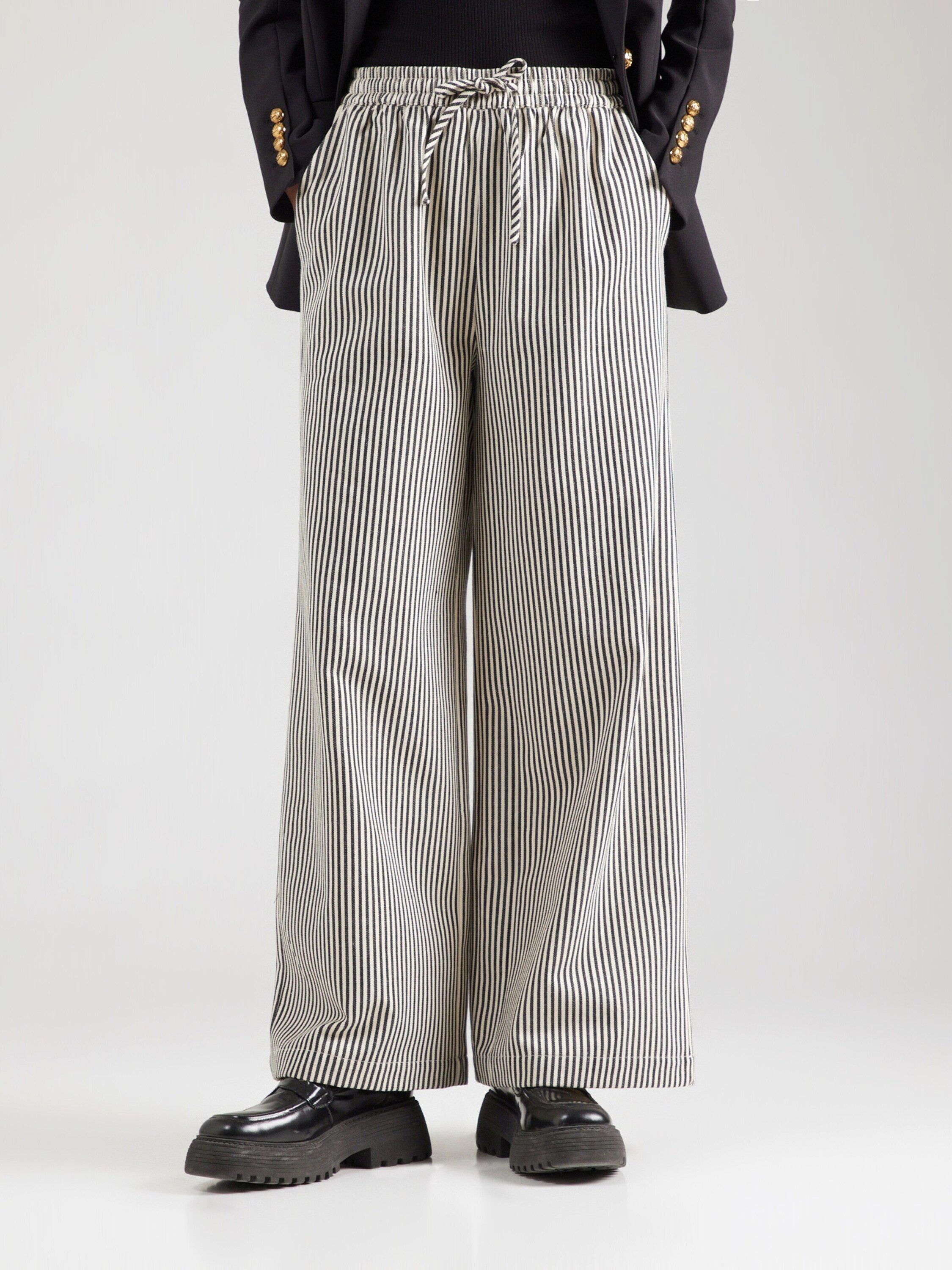 Lollys Laundry Stoffhose Liam (1-tlg) Drapiert/gerafft