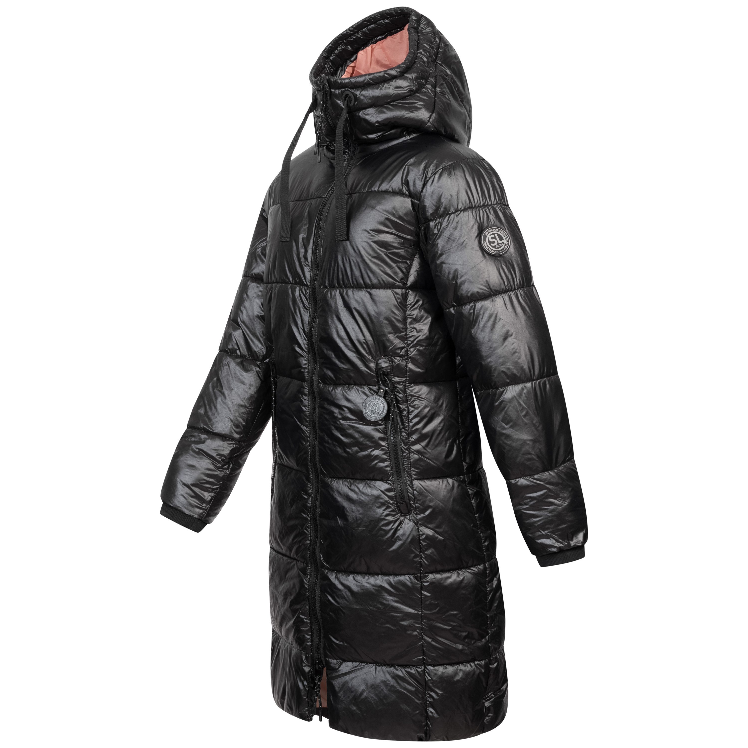 SUBLEVEL Steppjacke Damen Mantel mit Kapuze günstig online kaufen