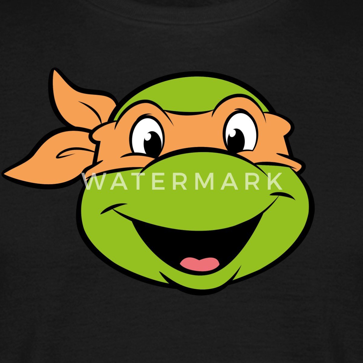 Spreadshirt T-Shirt Teenage Mutant Ninja Turtles Michelangelo Kostüm Männer T-Shirt (1-tlg)