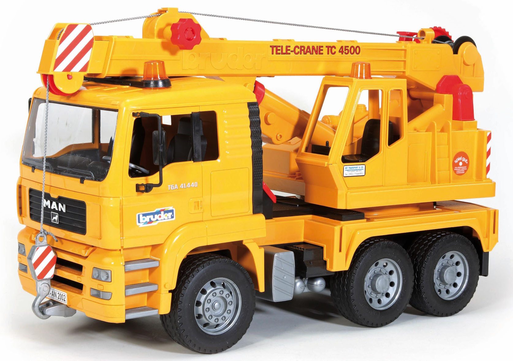 Bruder® Spielzeug-Kran MAN TGA Kran LKW günstig online kaufen