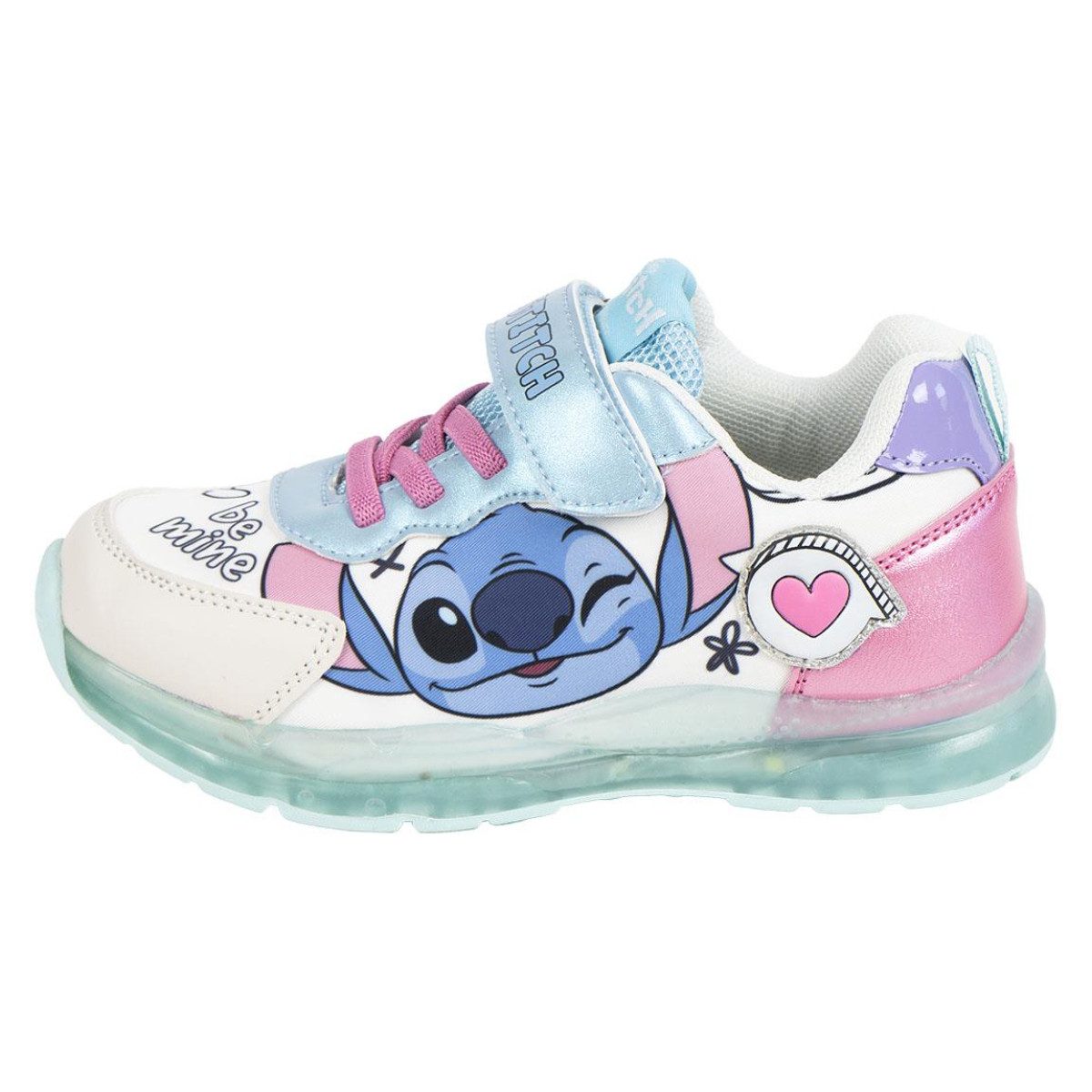 Disney Stitch Sportschuhe Mädchen Sneaker mit Lichteffekt Sneaker