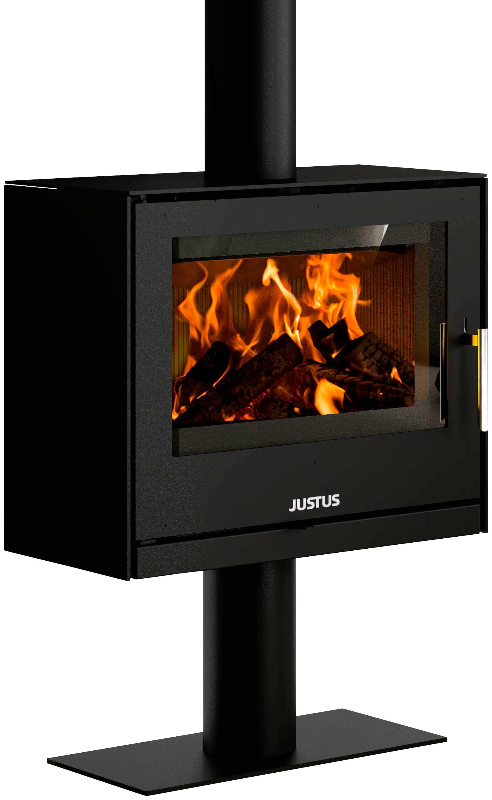 JUSTUS Kaminofen Dias, 6,5 kW, Zeitbrand, Baukasten-System, ohne Standfüße