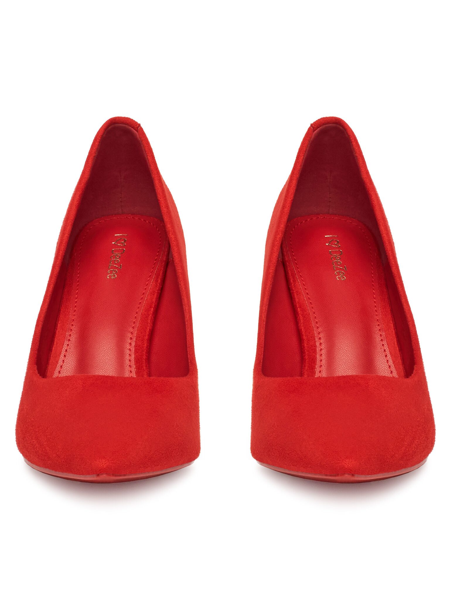 DeeZee Deezee Damen High Heels Rot DZ002 High-Heel-Stiefel
