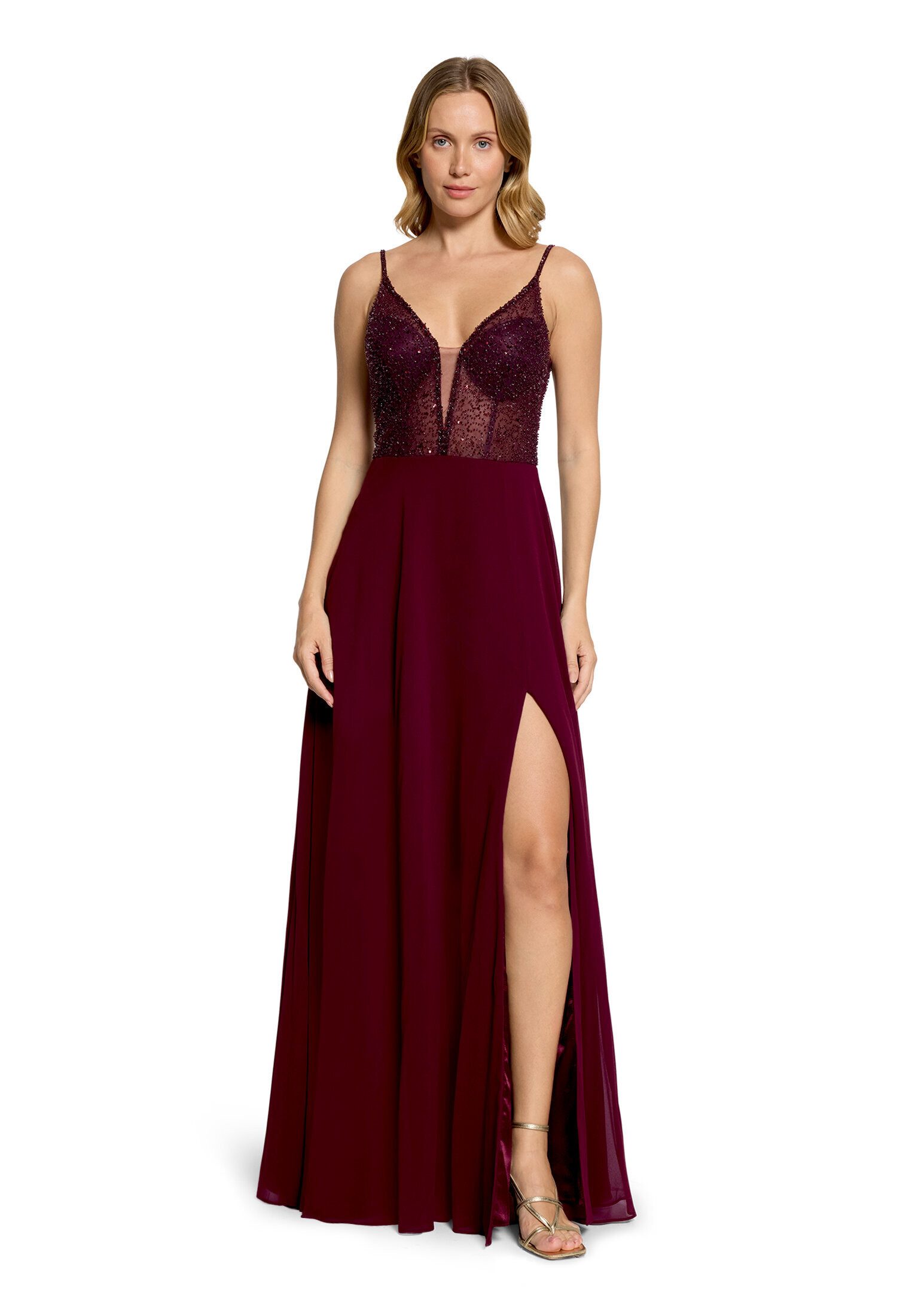 Vera Mont Abendkleid Damen mit Stickerei